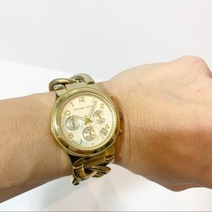 Michael Kors Chain Bracelet Chronograph Wa…